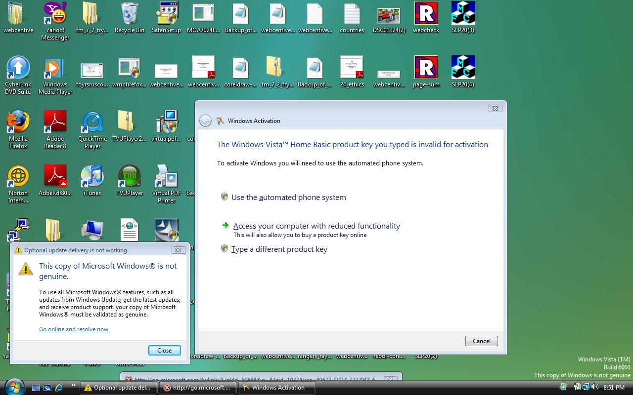 Activation Key Windows Vista Business